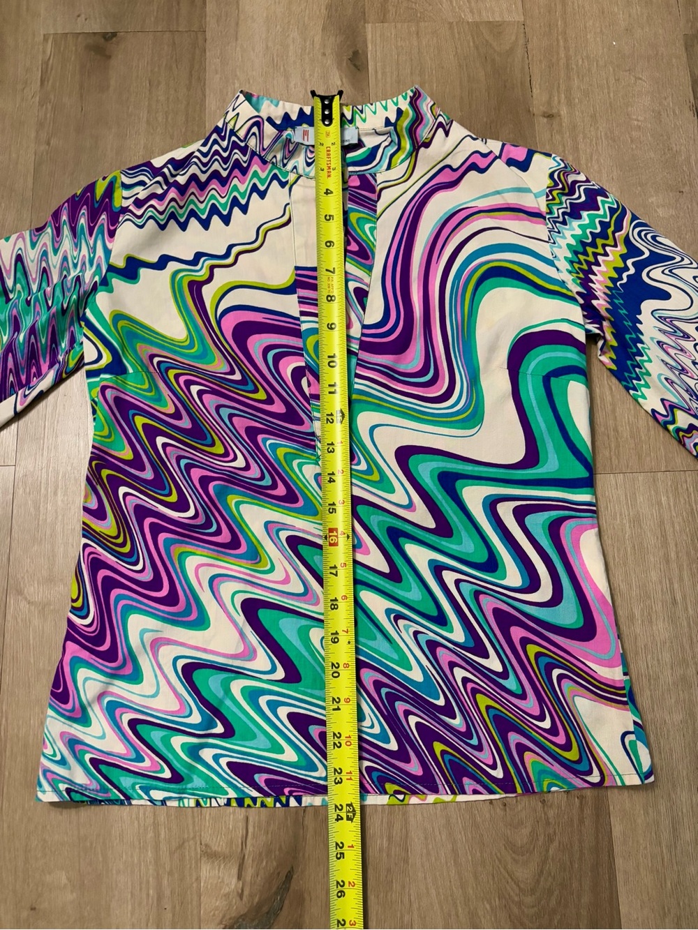 Women’s Missoni Abstract Pullover Cotton Shirt - Size 4 - Picture 9 of 11
